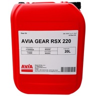 Prevodový olej AVIA RSX 220 20L transol clp220