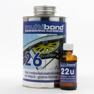 MULTIBOND 26+22u - dvojzložkové lepidlo gumo-kov MULTIBOND 26+22u - dvojzložkové lepidlo gumo-kov