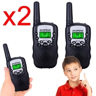 WALKIE TALKIE PRE DETI vysielačka Łaki Toki SET 2 kusov