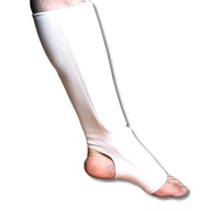 Elastické chrániče holene White Karate XL Elastické chrániče holene White Karate XL