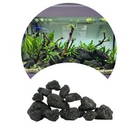 Sada akváriových kameňov Black Lava 5kg Sada akváriových kameňov Black Lava 5kg