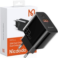 MCDODO RÝCHLA USB SIEŤOVÁ NABÍJAČKA USB-C PD 33W MCDODO RÝCHLA USB SIEŤOVÁ NABÍJAČKA USB-C PD 33W