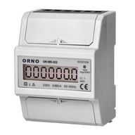Wattmeter, jednofázový merač spotreby energie, 80A