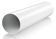 Okrúhle potrubie 100 mm 1 meter PVC VENTS 1100-4