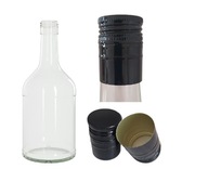Sklenená fľaša na tinktúru moonshine víno whisky vodka 700 ml s uzáverom 10 ks Sklenená fľaša na tinktúru moonshine víno whisky vodka 700 ml s uzáverom 10 ks