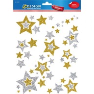 Z-Design fóliové nálepky na okná - zlatá a strieborná Z-Design fóliové nálepky na okná - zlatá a strieborná