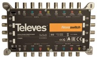 MultiSwitch 9/ 8 výstupov Televes 714241 2x Astra HotBird Satellite pre LNB QUAD MultiSwitch 9/ 8 výstupov Televes 714241 2x Astra HotBird Satellite pre LNB QUAD