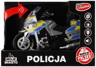 Motocykel Police My City MEGA CREATIVE