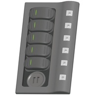 JACHTA ELEKTRICKÝ PANEL 5 OBVODOV + USB JACHTA ELEKTRICKÝ PANEL 5 OBVODOV + USB