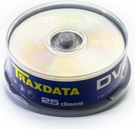 DVD-R Traxdata 4,7GB x16 DISKY torta 25 KVALITA