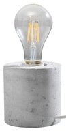 SALGADO betónová stolná lampa E27 1x60W IP20 SOLLUX SALGADO betónová stolná lampa E27 1x60W IP20 SOLLUX