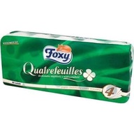 Toaletný papier Foxy Quatrefeuilles 4 v hodnote 10 roliek