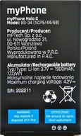 Originálna batéria pre myPhone Halo C BS-34 1900mAh