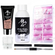 Sada na predlžovanie nechtov ACRYL GEL POLY GEL Sada na predlžovanie nechtov ACRYL GEL POLY GEL