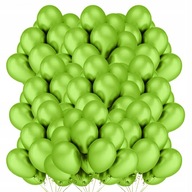 KOVOVÉ BALÓNY SVETLOZELENÉ Narodeninové 30cm 100 KOVOVÉ BALÓNY SVETLOZELENÉ Narodeninové 30cm 100