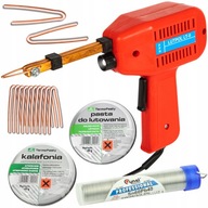 TRANSFORMÁTOROVÁ PÁJKOVAČKA 100W PIŠTOVNÁ PASTA HROTY SADA ROSINO TRANSFORMÁTOROVÁ PÁJKOVAČKA 100W PIŠTOVNÁ PASTA HROTY SADA ROSINO