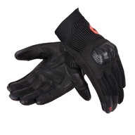 REBELHORN GAP III Black / Red Moto rukavice