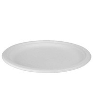 Ekologické taniere z cukrovej trstiny na grilovací piknik x50 Ekologické taniere z cukrovej trstiny na grilovací piknik x50