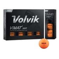 Golfové loptičky Volvik Vimat Soft, 12 ks, oranžové