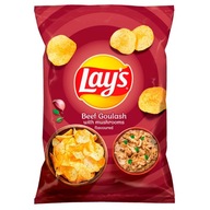 Lay's Lays Crisps hovädzí guláš s hubami 130 g