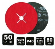 Keramické vlákno VSM XF870 P40 Fiber kotúč 50ks