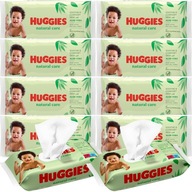 Huggies Natural Care vlhčené obrúsky 10x56 set