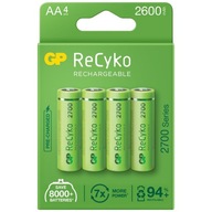 Nabíjateľná batéria (NiMH) GP AA (R6) 2600mAh 4 ks. Nabíjateľná batéria (NiMH) GP AA (R6) 2600mAh 4 ks.