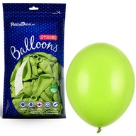 Silné balóny 30 cm pastelové limetky 50 ks Silné balóny 30 cm pastelové limetky 50 ks