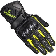 HUSAR PRO SX fluo KOŽENÉ MOTOCYKLISTICKÉ RUKAVICE