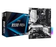 Doska ASRock B550 Pro4/AMD B550/DDR4/SATA3/M.2/USB
