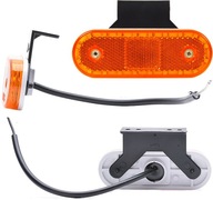 BOČNÁ KONTROLKA LAMPY ŽLTÉ REFLEKTOROVÝ VEŠIAK LED WAŚ 114x63 BOČNÁ KONTROLKA LAMPY ŽLTÉ REFLEKTOROVÝ VEŠIAK LED WAŚ 114x63
