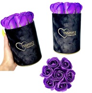 FLOWERBOX KYTICA MYDLOVÝCH KVETOV DARČEK NA VALENTÍNA FLOWERBOX KYTICA MYDLOVÝCH KVETOV DARČEK NA VALENTÍNA
