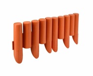 Záhradná palisáda 8 kusov 2,3 m AWTOOLS terakota Záhradná palisáda 8 kusov 2,3 m AWTOOLS terakota