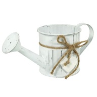 Rustikálny obal v tvare kanvy, 25 cm, biely Rustikálny obal v tvare kanvy, 25 cm, biely