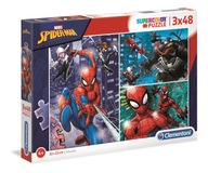 Puzzle Super Color Spider-Man 3x48 ks. k-25238