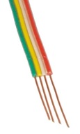 Kábel YTDWYd kábel 4x0,5mm (3) Páska Farba 10m