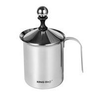 KINGHOFF RUČNÝ PENIČ MLIEKA OCEĽOVÝ 400ML KINGHOFF RUČNÝ PENIČ MLIEKA OCEĽOVÝ 400ML