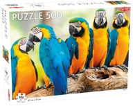 Taktické puzzle 500 dielikov Farebné papagáje Taktické puzzle 500 dielikov Farebné papagáje