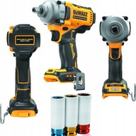 Nárazový uťahovák DeWALT DCF892N 812Nm + objímky na ráfiky