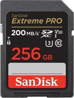 Pamäťová karta Extreme Pro SDXC 256GB 200/140 MB/s
