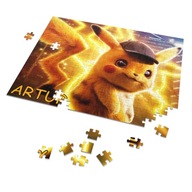 Puzzle + meno Pokemon Detective Pikachu A3 252 ks Puzzle + meno Pokemon Detective Pikachu A3 252 ks