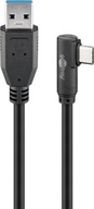 USB-C - USB 3.2 Gen1 GAME ANGLE Goobay 3m kábel USB-C - USB 3.2 Gen1 GAME ANGLE Goobay 3m kábel