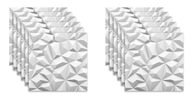 3D polystyrénové panely 60x60 DIAMOND 12 ks = 4,32 m2 3D polystyrénové panely 60x60 DIAMOND 12 ks = 4,32 m2