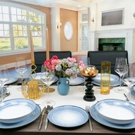 LIKED KERAJET BLUE DINNER SERVICE 18 kusov LIKED KERAJET BLUE DINNER SERVICE 18 kusov