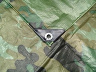 PLACHTA 3x5 CAMO CAMOUFLAGE HRUBÁ MILITARY ASG 5x3