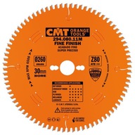 CMT HM pílový kotúč na drevo 260x30x80Z /-5° Neg./ KAPEX