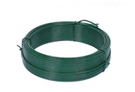 Zelený PVC napínací drôt 2,0x50m