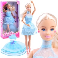 Tanečnica Anlily Doll v modrých šatách ZA3920 Tanečnica Anlily Doll v modrých šatách ZA3920