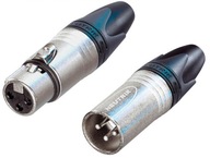 XLR ZÁSTRČKA MIKROFÓNU NC3FXX NC3MXX NEUTRIK pár XLR ZÁSTRČKA MIKROFÓNU NC3FXX NC3MXX NEUTRIK pár