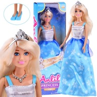 Bábika Anlily Lovely Princess Popoluška v spoločenských šatách 30 cm ZA4305